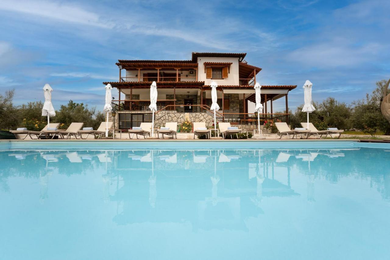 Kalisun Pool House By Georgalas Nea Kallikrateia ภายนอก รูปภาพ